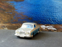 273 Rolls Royce Silver Shadow with original box in silver and dark metallic blue