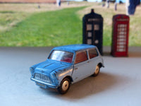 226 Morris Mini-Minor in blue with red interior