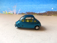 233 Heinkel Trojan Economy Car in metallic turquoise