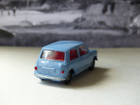 226 Morris Mini Minor lilac blue, cast wheels