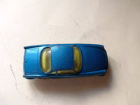 222 Renault Floride in blue with a lemon interior