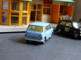 226 Morris Mini Minor pale blue, yellow interior