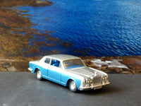 273 Rolls Royce Silver Shadow with original box in silver and dark metallic blue