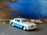 273 Rolls Royce Silver Shadow with original box in silver and dark metallic blue