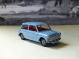 226 Morris Mini Minor lilac blue, cast wheels