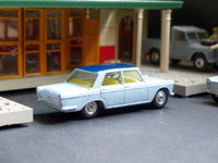 217 Fiat 1800 in two-tone blue and original box