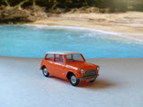 227 Morris Mini-Cooper in orange with red interior (rebuilt)