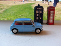 226 Morris Mini-Minor in blue with red interior