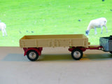 100 Dropside Trailer with fixed drawbar and superb box