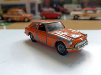 345 MGC GT in orange