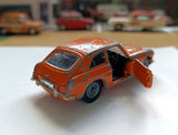 345 MGC GT in orange