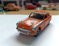 345 MGC GT in orange