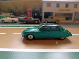 210 Citroen DS19 in metallic green and black