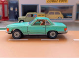 393 Mercedes-Benz 350SL in metallic green with original box