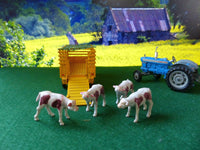 58 Farm Beast Carrier Trailer with calves