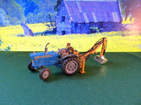 72 Ford 5000 Tractor with Trenching Bucket at rear
