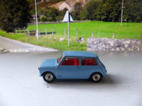 226 Morris Mini-Minor in blue with red interior (2)