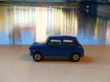 204 Morris Mini Minor in mid-blue with silver base Whizzwheels (2)
