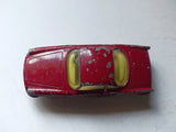 222 Renault Floride in red with lemon interior and shaped wheels