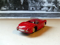 300 Austin Healey in red with shaped wheels