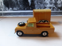 Gift Set 2 Land Rover *brown with rare yellow seats*