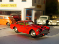 218 Aston Martin DB4 red *rare with fixed shaped wheels*