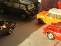 218 Aston Martin DB4 red *rare with fixed shaped wheels*