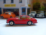 218 Aston Martin DB4 red *rare with fixed shaped wheels*