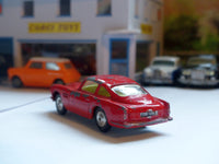 218 Aston Martin DB4 red *rare with fixed shaped wheels*