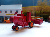 1111 Massey Ferguson 380 Combine Harvester *with orange wheels*