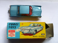 245 Buick Riviera in metallic blue (unusual shade) with original box