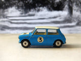 227 Morris Mini Cooper blue / white, lemon interior (11)