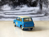 227 Morris Mini Cooper blue / white, lemon interior (11)