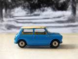 227 Morris Mini-Cooper in blue, lemon interior (15)