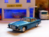 241 Ghia L6.4 in metallic blue with cream interior