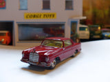 230 Mercedes-Benz 220SE red