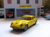 374 Jaguar E Type 5.3 litre in metallic lime-yellow