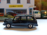 418 Austin London Taxi with driver (restored)