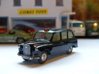 418 Austin London Taxi with driver (restored)