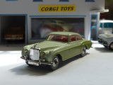 224 Bentley Continental in olive and pale apple green with original box