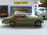 224 Bentley Continental in olive and pale apple green with original box