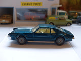 264 Oldsmobile Toronado in deep turquoise-green with original box