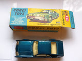 264 Oldsmobile Toronado in deep turquoise-green with original box