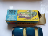 264 Oldsmobile Toronado in deep turquoise-green with original box