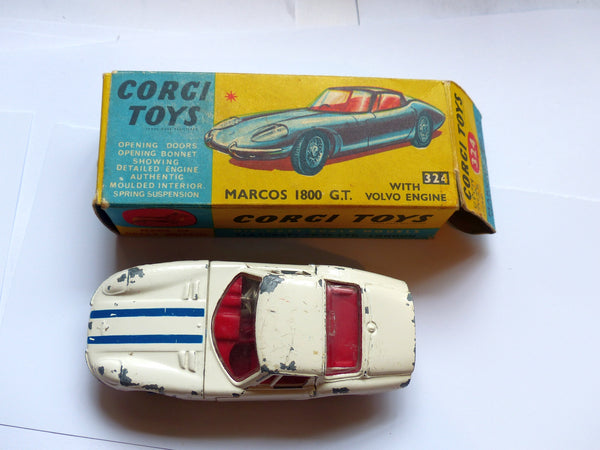 324 Marcos 1800 GT - Rare Canada export edition with original box