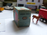 102 Rice Pony Trailer in red early edition *with scarce original box*