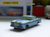 230 Mercedes 220SE in silver-blue