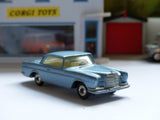 230 Mercedes 220SE in silver-blue