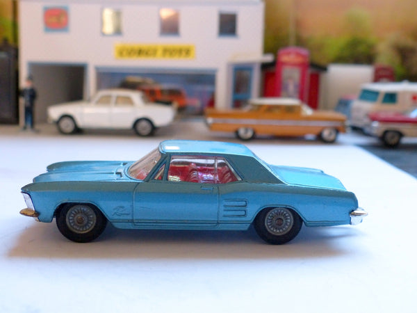 245 Buick Riviera in metallic blue with cast wheels
