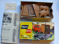 Corgi Kits 607 Circus Elephant and Transport Cage